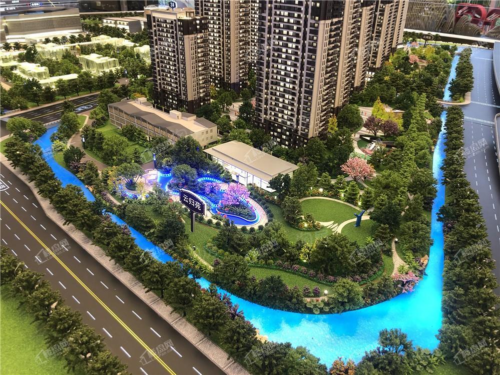上悦天地实景图