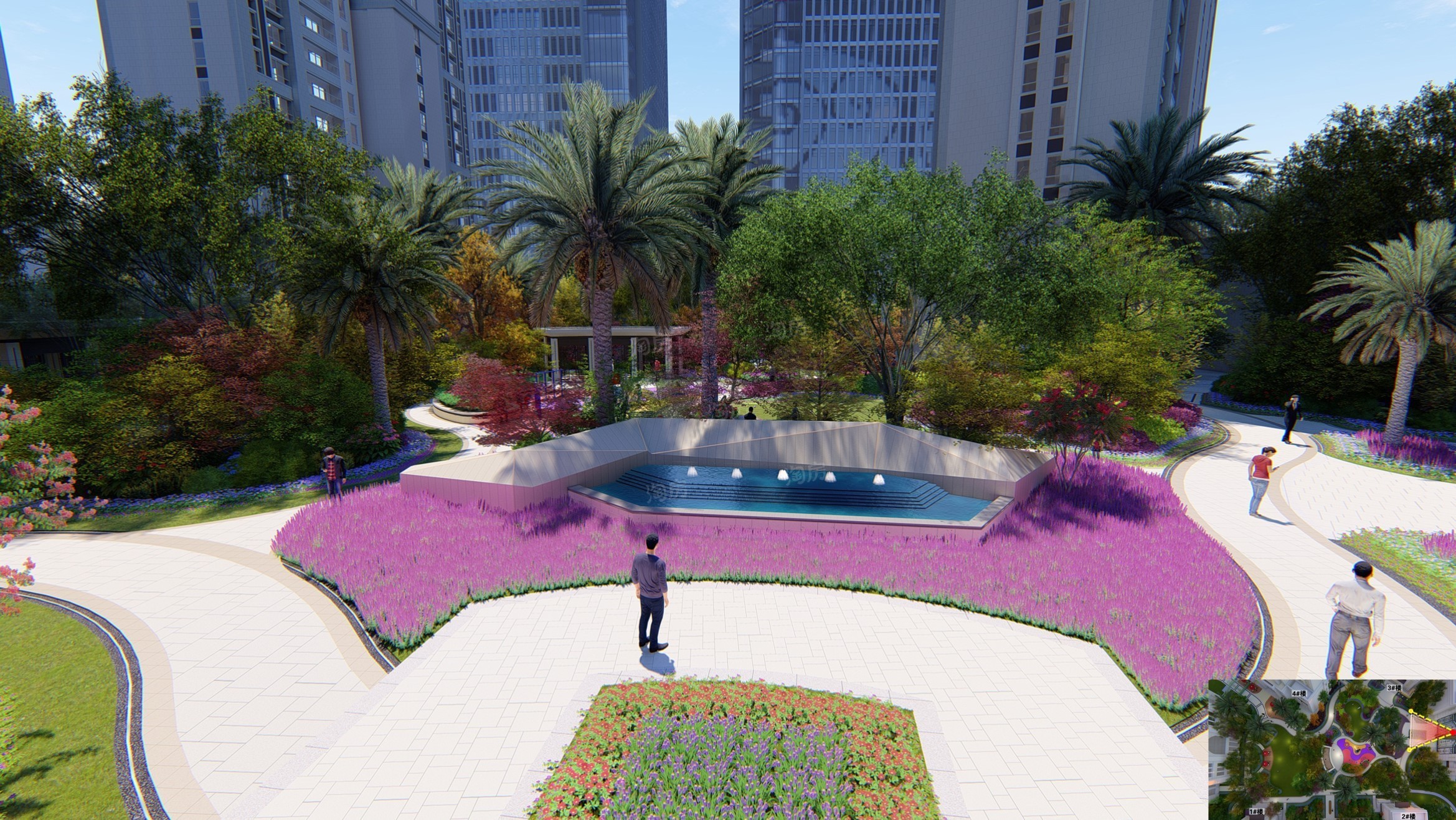 新华尚水湾效果图