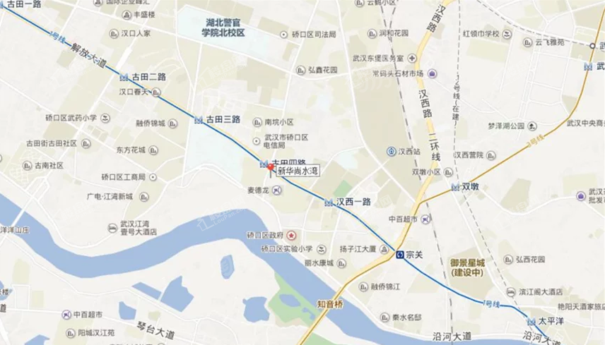 新华尚水湾位置图