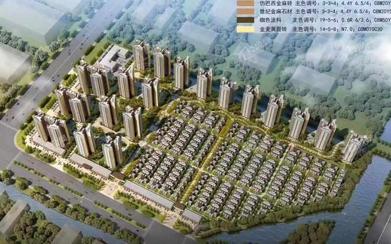 龙光江南院子实景图
