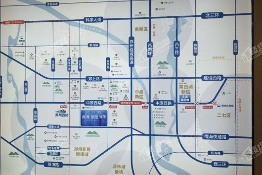 禹洲嘉誉风华实景图