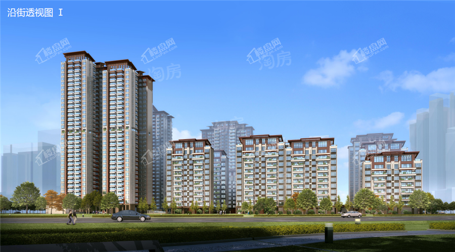 蓝光雍锦澜湾效果图