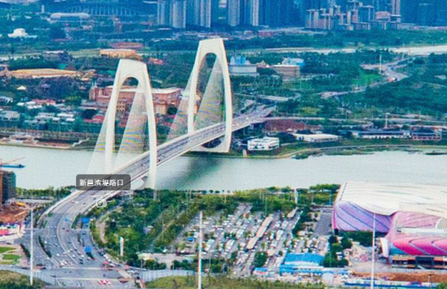蓝光雍锦澜湾配套图