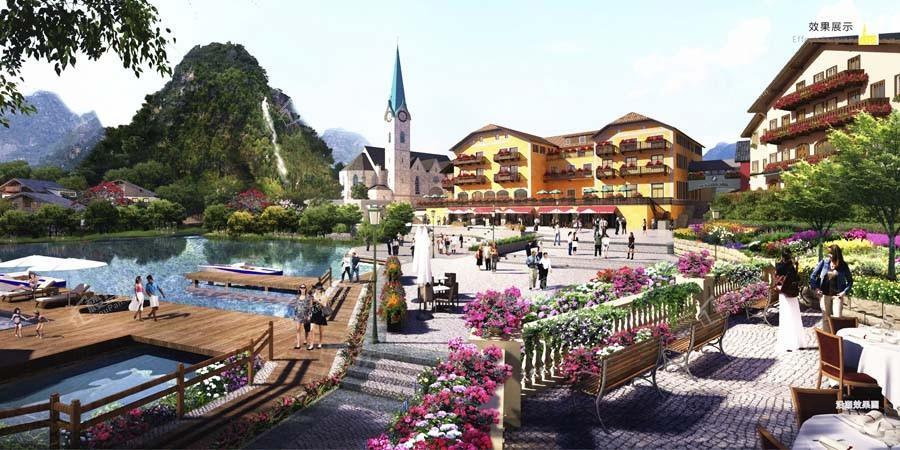 江宇梦想小镇效果图