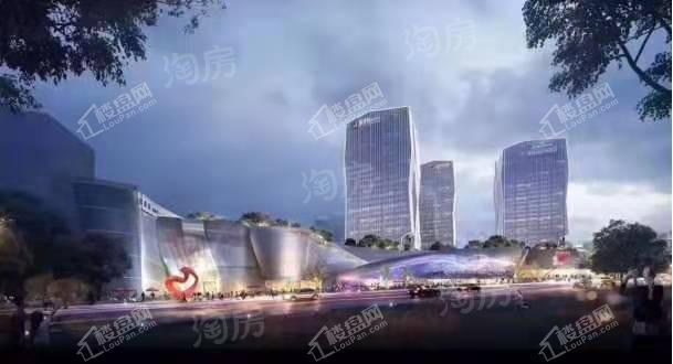 富康城昆明经开中心效果图