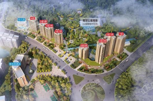 时代绿庭山语效果图