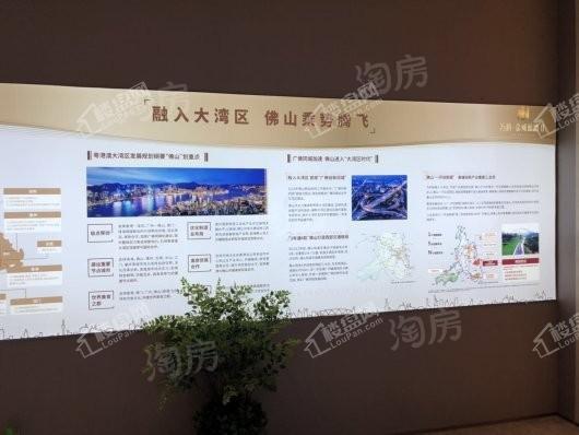 万科金域蓝湾实景图