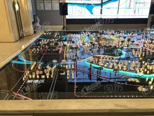 万科金域蓝湾实景图