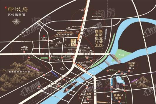 印悦府位置图
