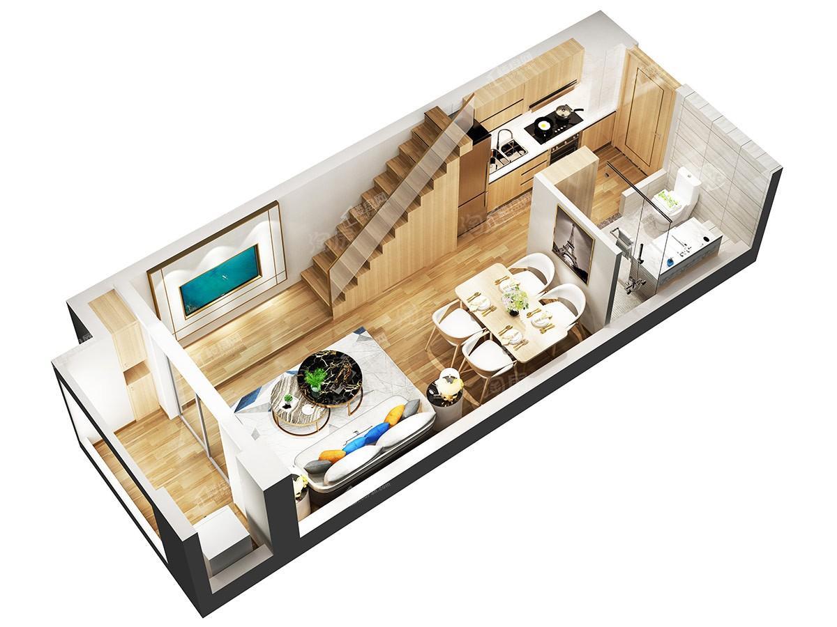 金地源青年城2室1厅1卫