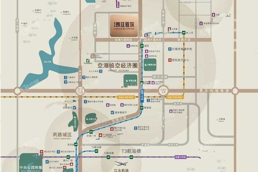 金科禹洲府位置图