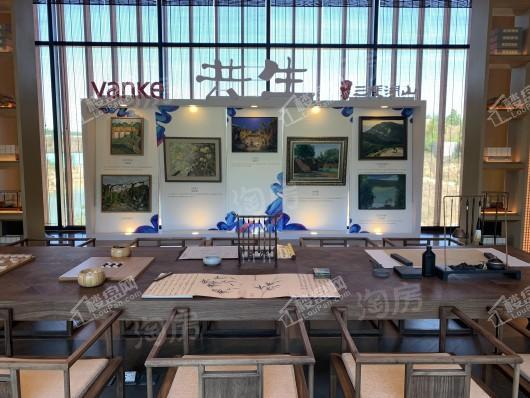 万科民安三度湖山实景图