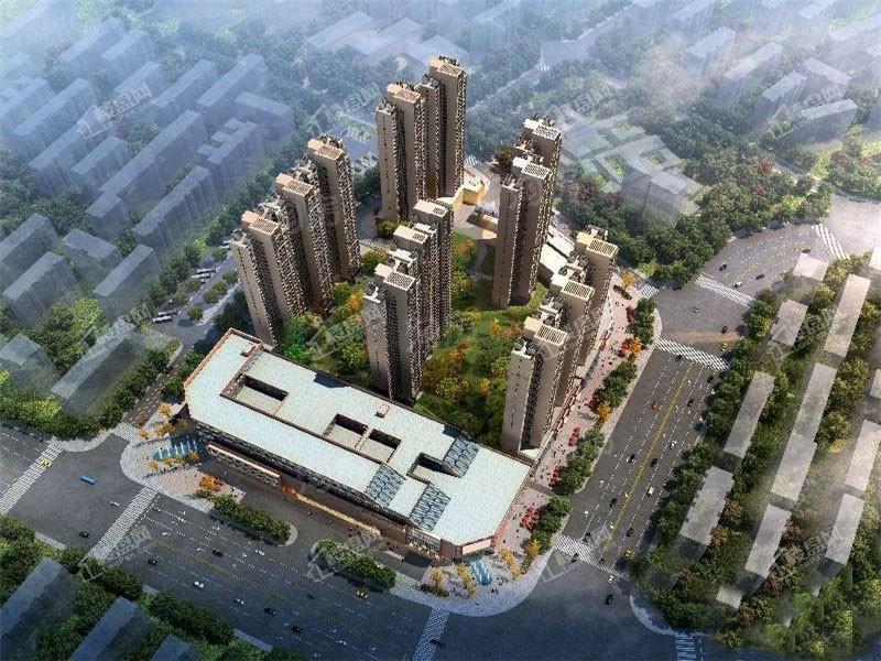 鲤鱼山御苑广场效果图
