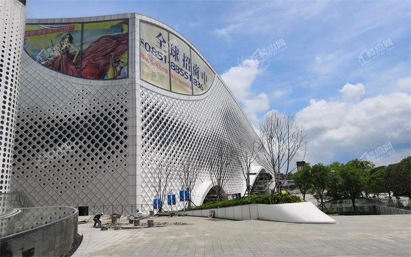 中铁·摩都娱购公园实景图