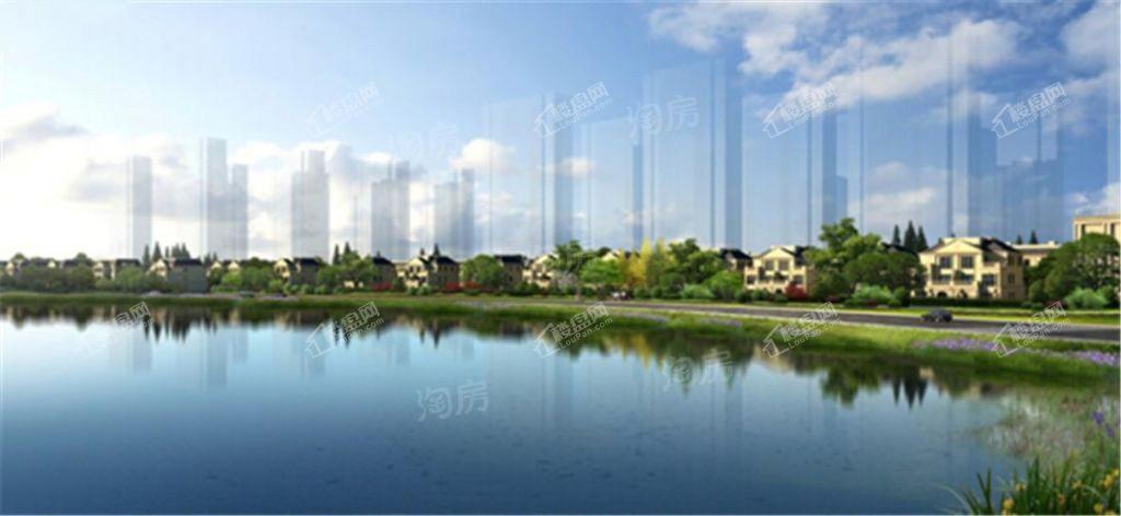 卧龙墨水湖边领墅效果图