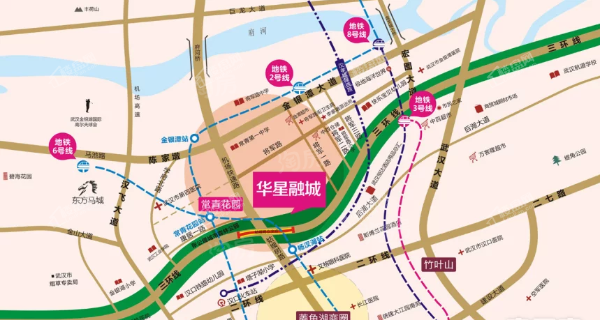 华星融城位置图