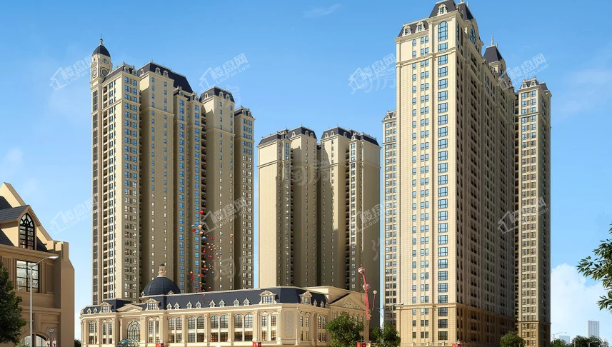 世界城香榭丽舍效果图