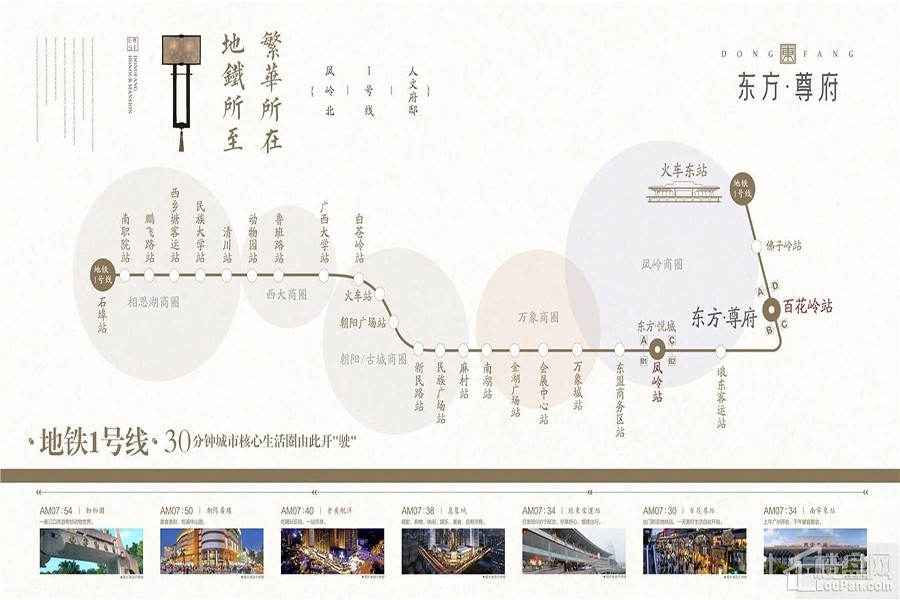东方尊府位置图