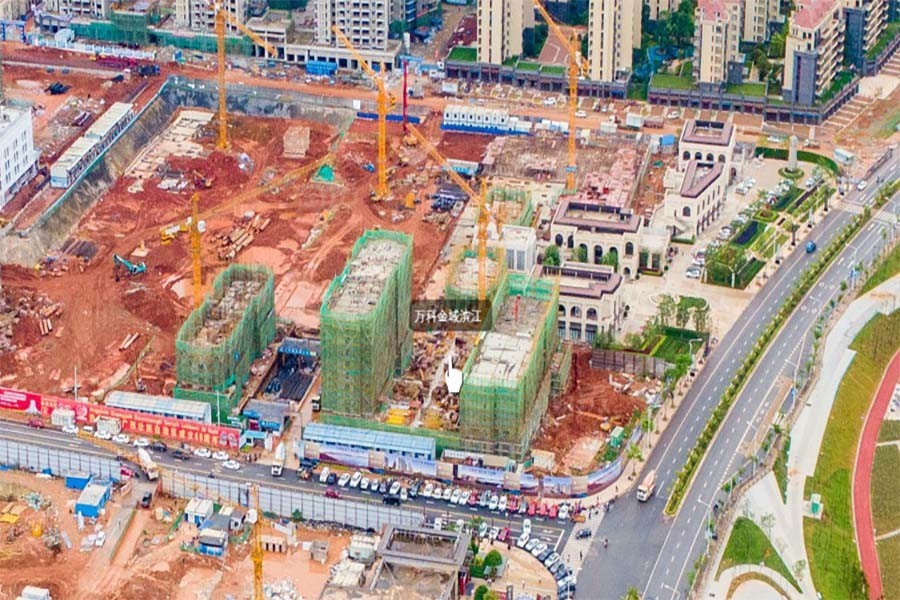 万科金域滨江实景图