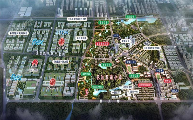 长沙亿达智造小镇实景图