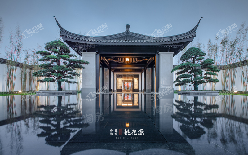 和泓蓝城·桃花源效果图