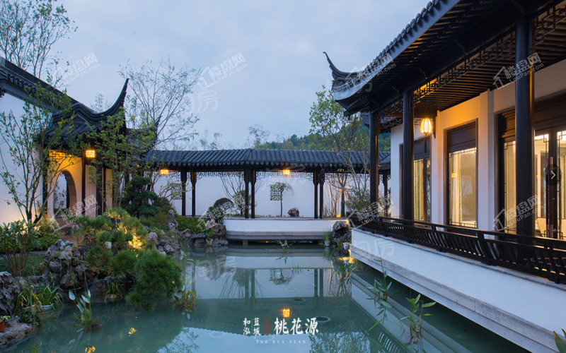 和泓蓝城·桃花源实景图