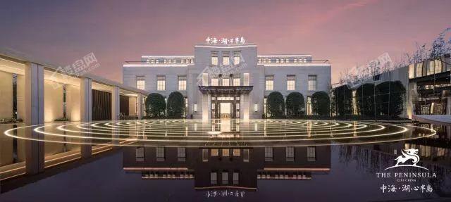 中海湖心半岛效果图