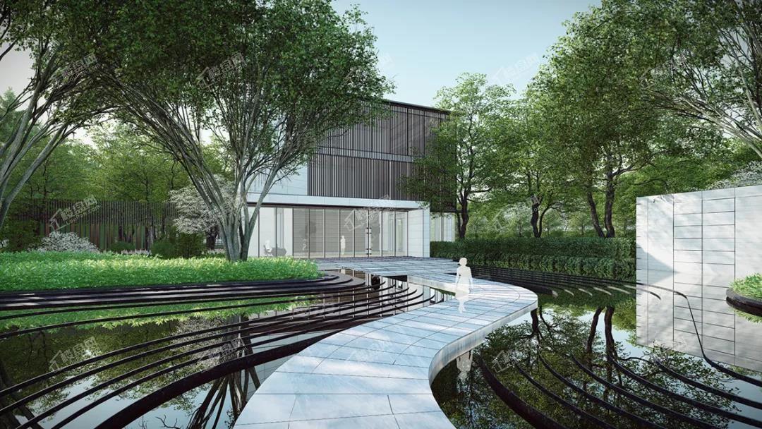 中海湖心半岛效果图