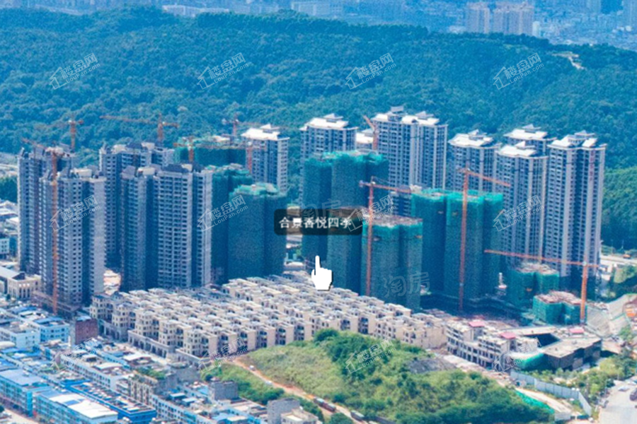 合景香悦四季实景图
