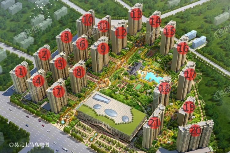昊元上品二期效果图