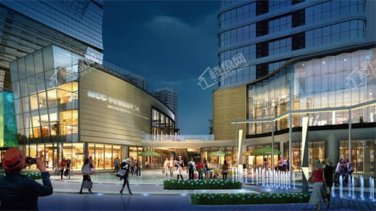 中冶盛世广场效果图