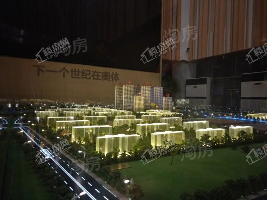 融信奥体世纪实景图