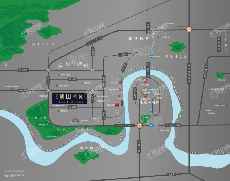 佳兆业篆山熙园位置图