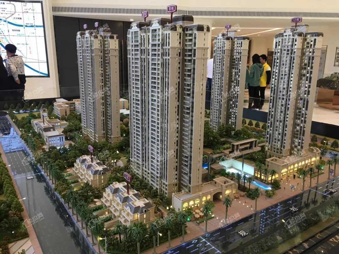 华发中央公园实景图