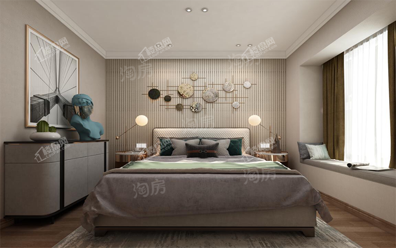 荣盛坤湖郦舍样板间