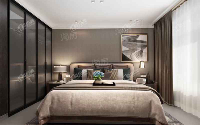 荣盛坤湖郦舍样板间