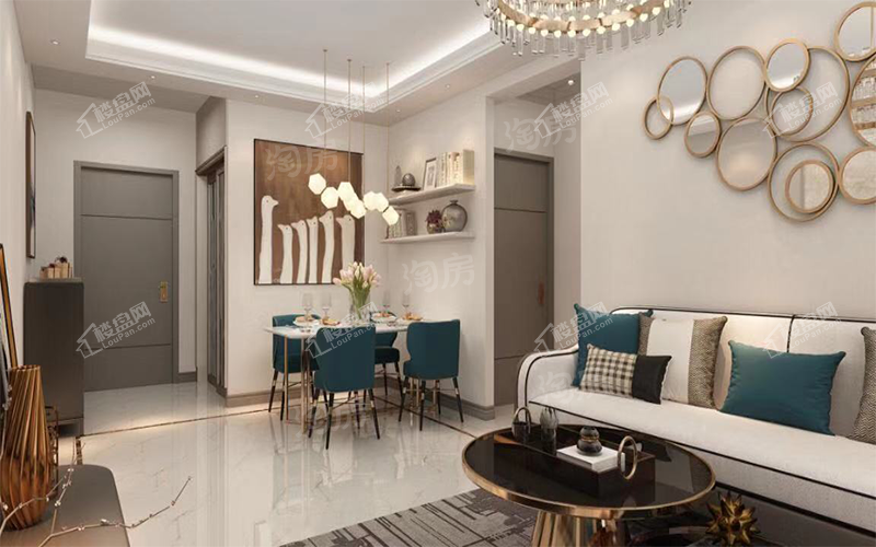 荣盛坤湖郦舍样板间