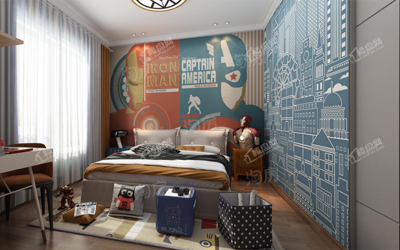 荣盛坤湖郦舍样板间