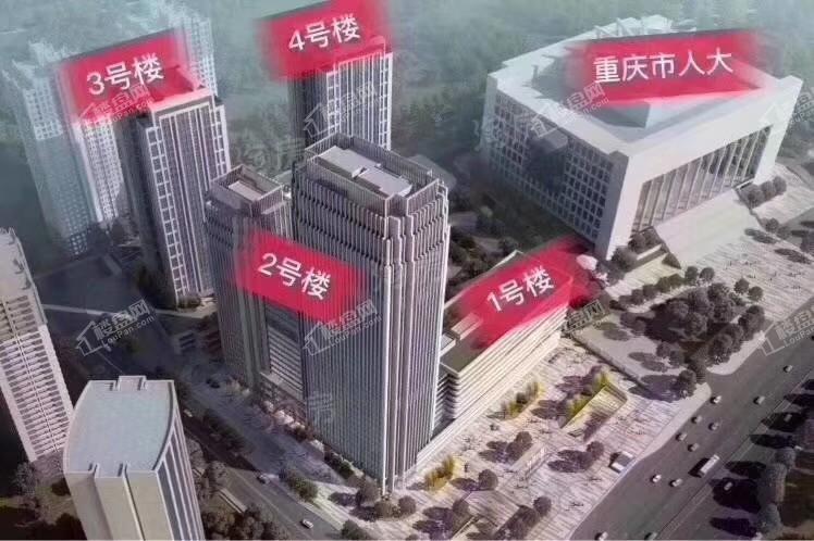 恒大中渝广场效果图