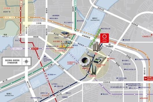 保亿绿城奥邸国际位置图