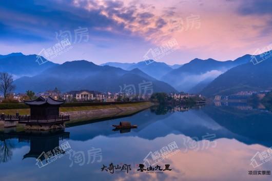 云山九里实景图