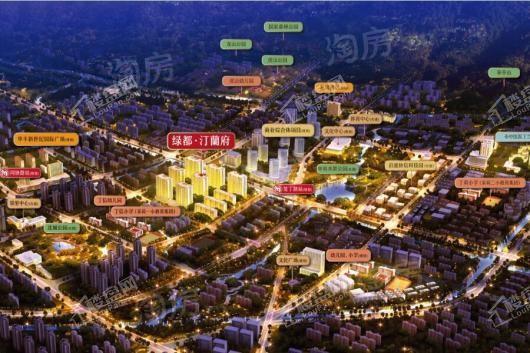 绿都汀蘭府效果图