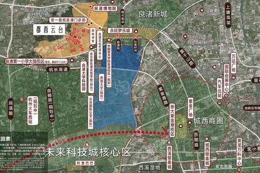 万科郡西云台位置图