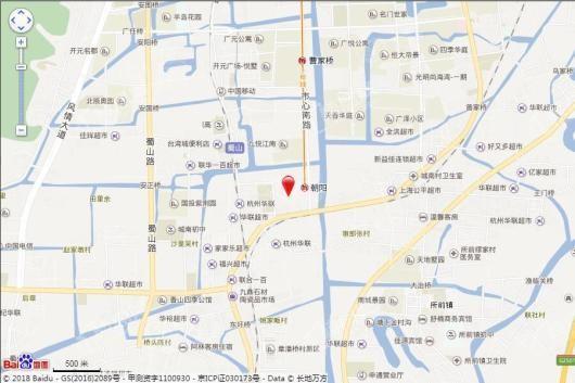 绿城九龙仓桂语朝阳位置图