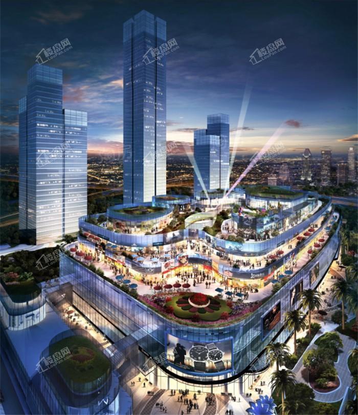 南宁恒大国际中心效果图