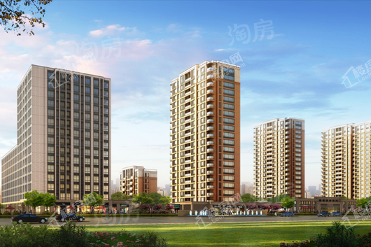 滨江新城东方名府效果图