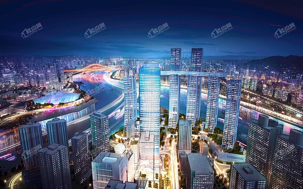 光大控股朝天门中心效果图