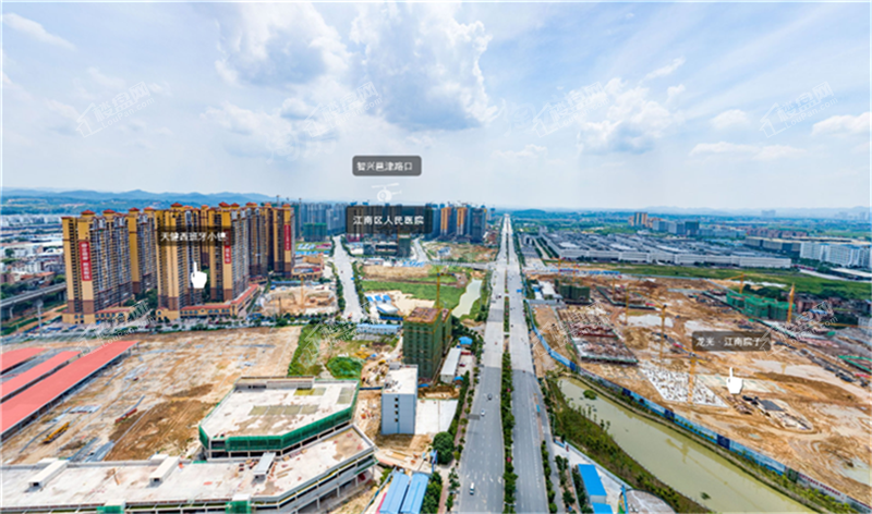 龙光江南院子实景图