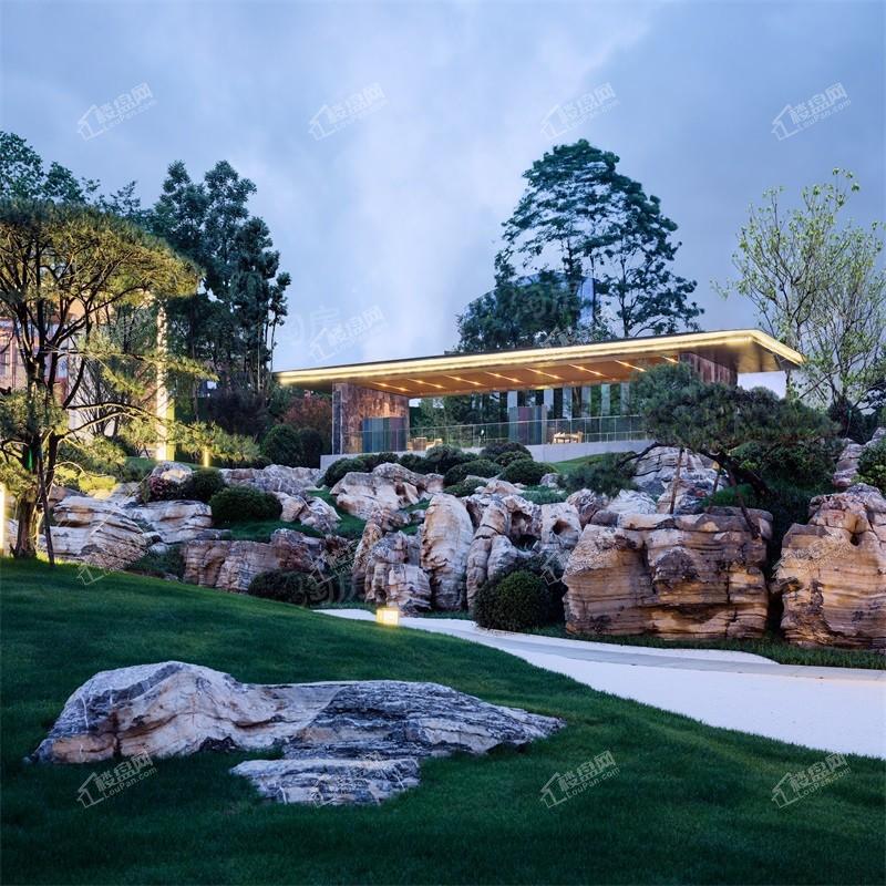 中铁阅山湖 云著实景图