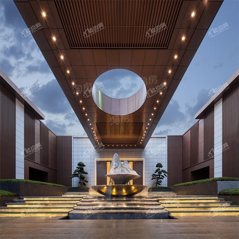 中铁阅山湖 云著实景图